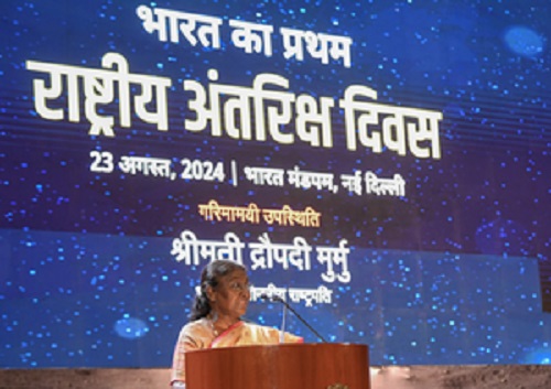 President Droupadi Murmu calls Indian space sector growth ‘extraordinary’ 