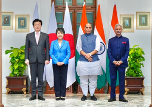 Eye on China, India and Japan urge respect for territorial integrity and peaceful settlement of disputes