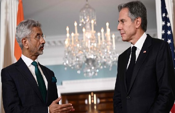 EAM Jaishankar Arrives in Washington for Bilateral Talks with Blinken
