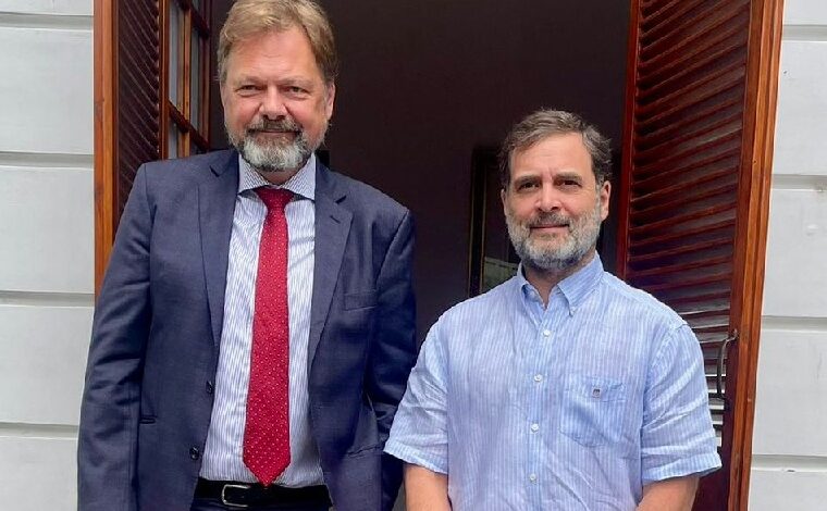 German Ambassador Holds ‘Useful Exchange’ with Rahul Gandhi on Indian Politics