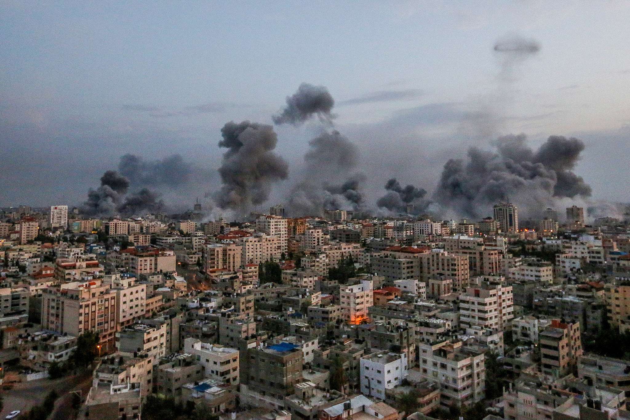 Nine Palestinians Killed in Israeli Airstrike on Gaza