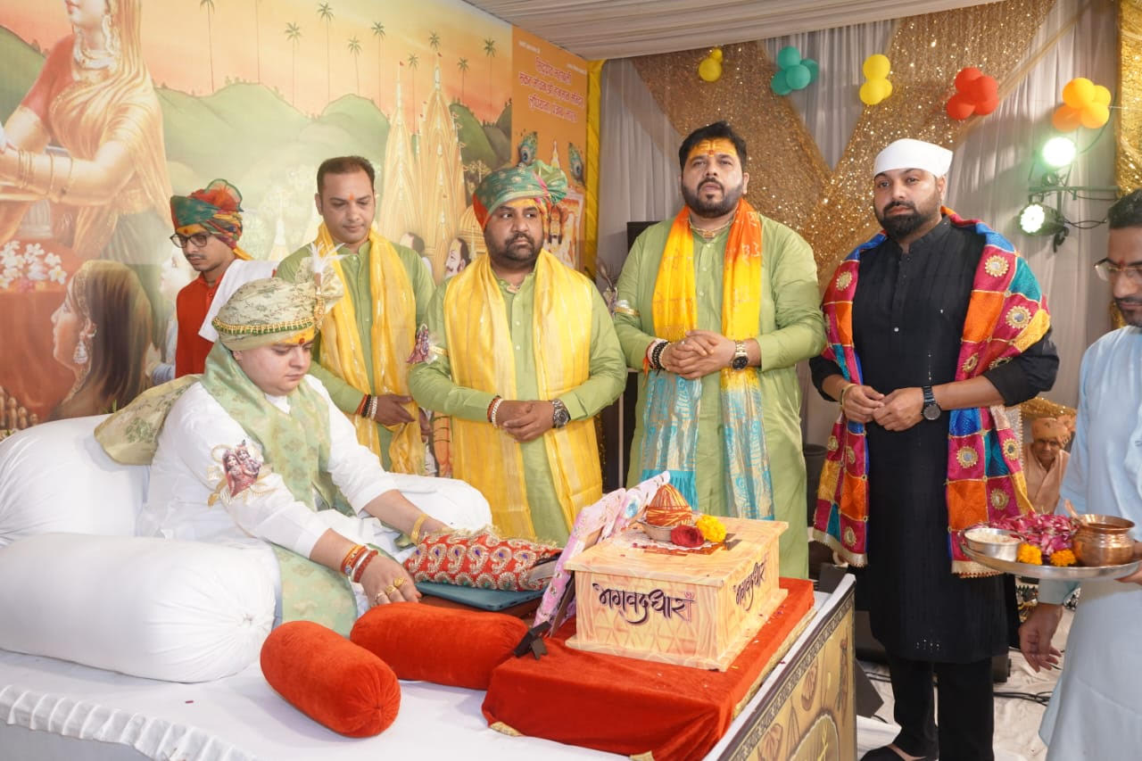 Siddh Peeth Mahabali Sankatmochan Shri Hanuman Temple Celebrates the Completion of Shrimad Bhagwat Maha Purana Katha