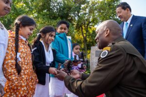 Mahatma Gandhi bust unveiled in Seattle, establishing October 2 as Mahatma Gandhi Day

