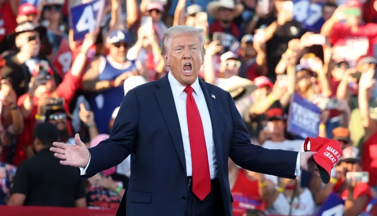 Man with Shotgun Arrested Near Trump’s Rally in California