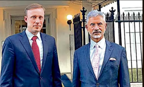EAM Jaishankar Engages in ‘Productive’ Talks with US NSA Sullivan