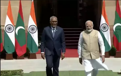 PM Modi and Maldives President Muizzu Hold Bilateral Talks