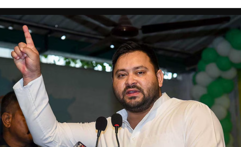 Tejashwi Yadav Slams BJP MP Pradeep Singh for Provocative Remarks