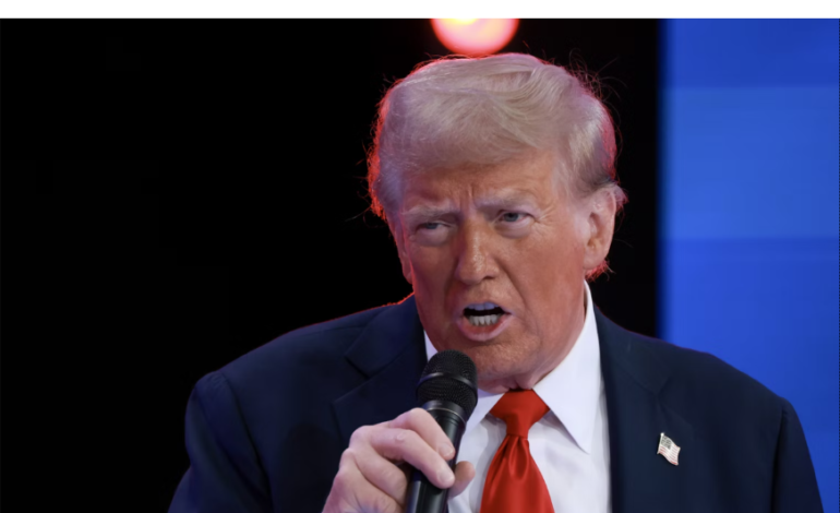 Trump Criticizes China, Claims U.S. Military is Superior