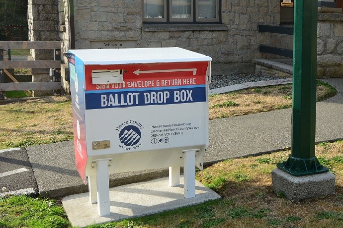 US election: Amid warnings of threats to democratic process, early ballot boxes set on fire