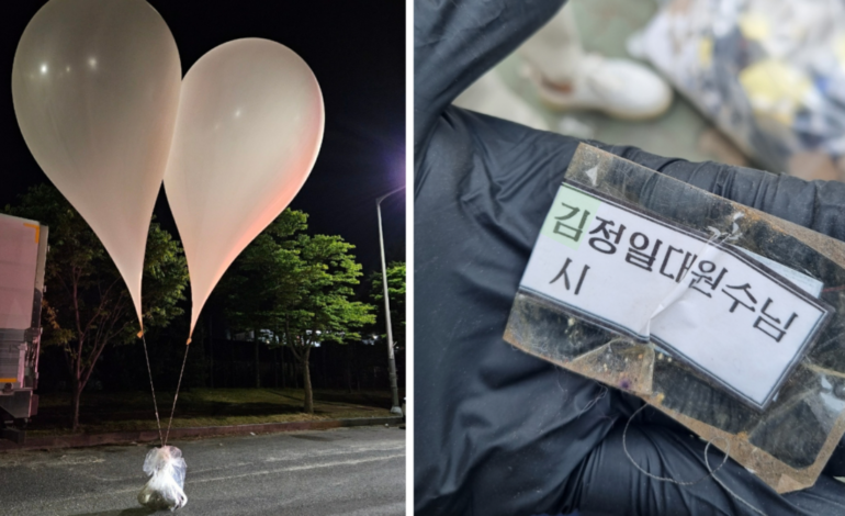 North Korea Launches 20 More Trash Balloons Toward South Korea: JCS