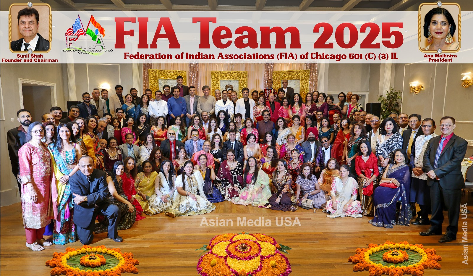 Federation of Indian Associations celebrates Diwali and unveils visionary leadership for 2025