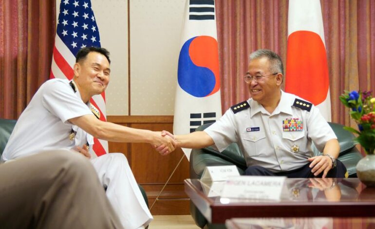 Top air force commanders of South Korea, US, Japan discuss cooperation