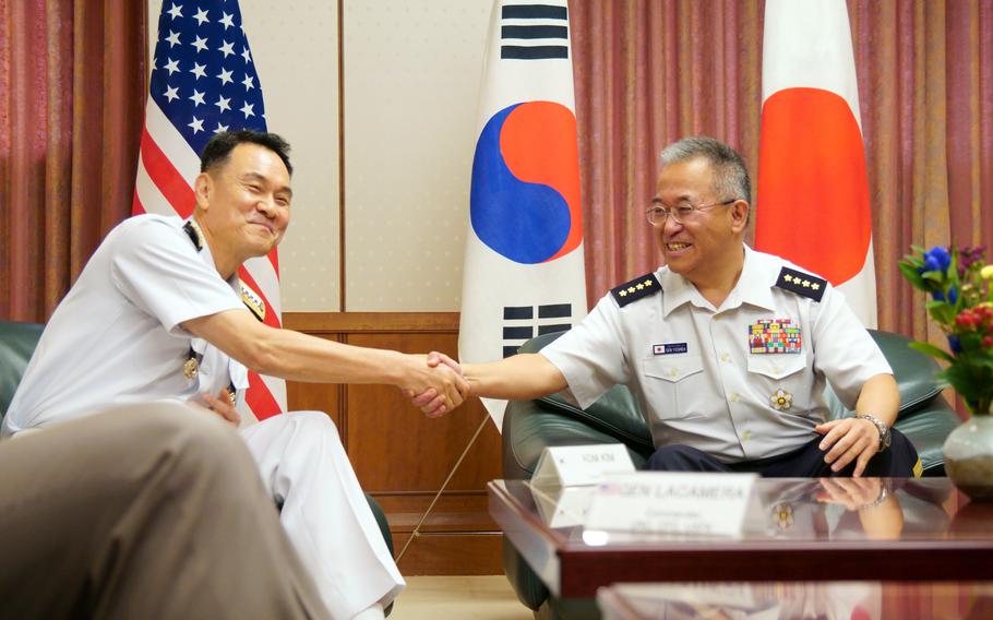 Top air force commanders of South Korea, US, Japan discuss cooperation