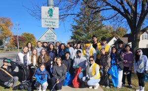 Chicago INDO-US Lions Club and Illinois youth unite for Environmental Awareness Drive
