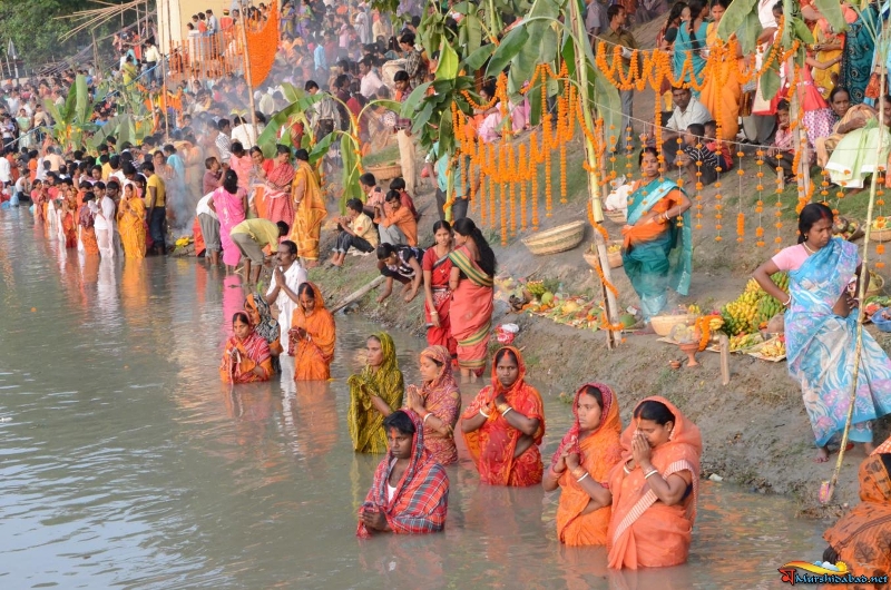 Chhath ghats ready to welcome worshippers for first arghya in Patna