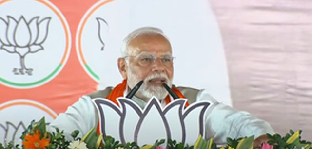 PM Modi makes ‘roti, beti, maati’ pitch in J’khand; says this election will mark ouster of JMM
