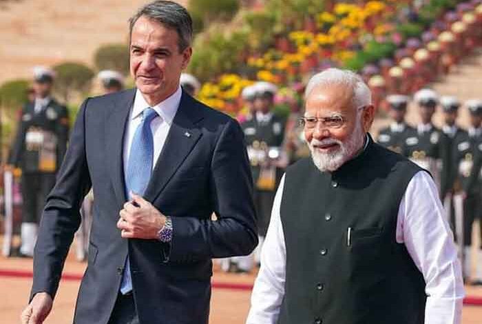 PM Modi and PM Mitsotakis Reaffirm Commitment to Strengthening India-Greece Strategic Partnership