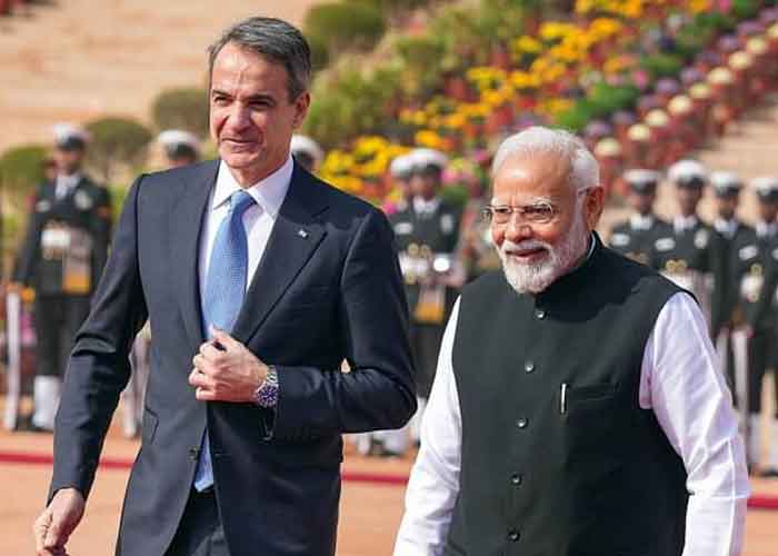 PM Modi and PM Mitsotakis Reaffirm Commitment to Strengthening India-Greece Strategic Partnership