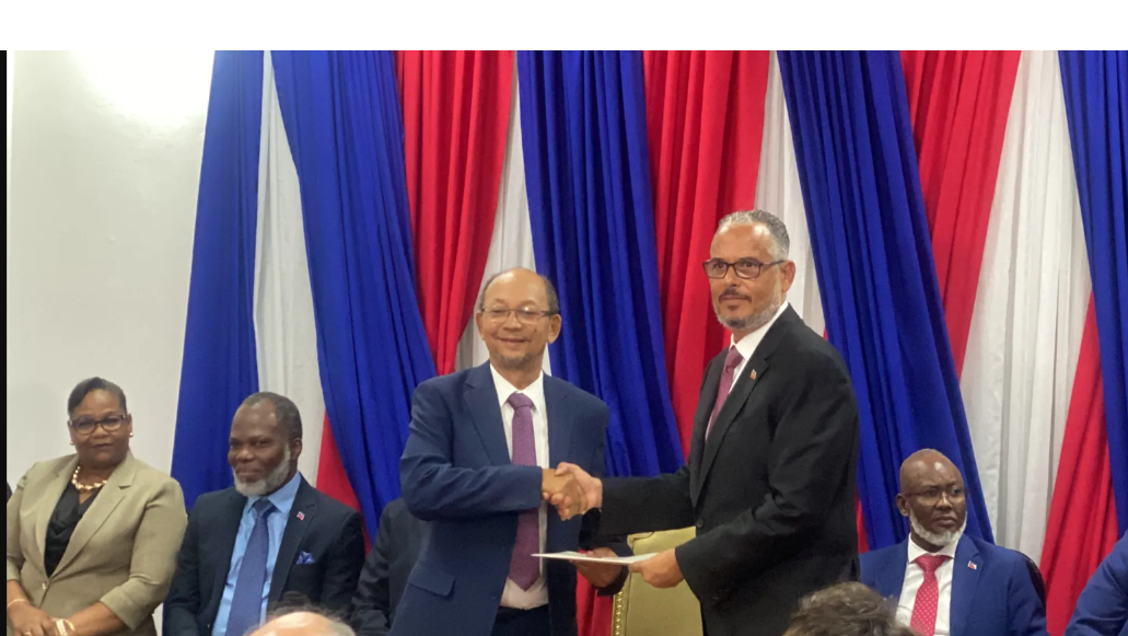 Alix Didier Fils-Aime swears in as new Haiti PM