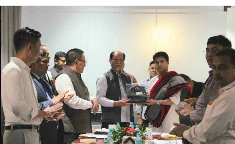 Seven-fold increase in funding to Nagaland under Modi govt: Scindia