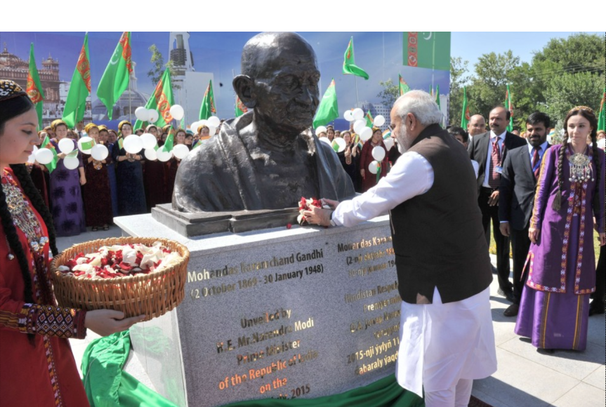 Echoing Gandhi’s teachings: A look at PM Modi’s tributes to the Mahatma worldwide