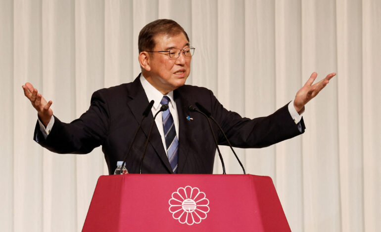 Shigeru Ishiba re-elected as japanese pm