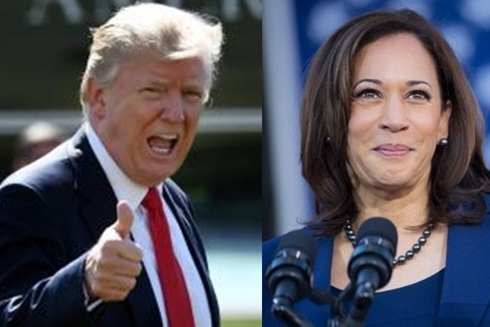 Trump ahead with 120 electoral votes, Harris at 99 (ld)