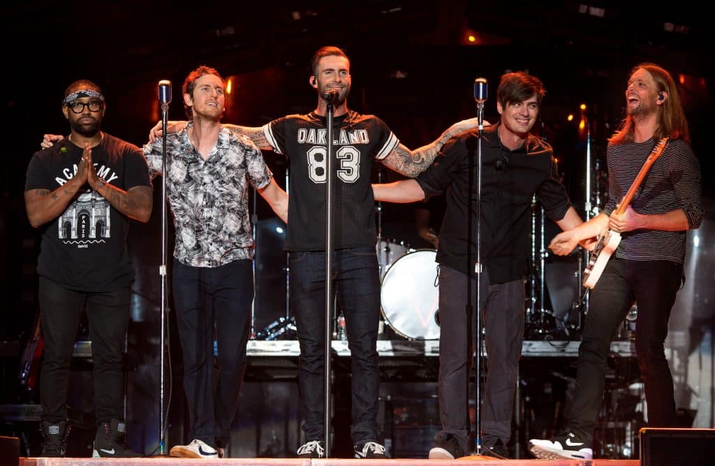 Maroon 5 arrives in India for their debut concert