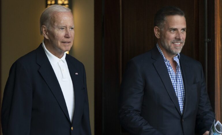 President Biden grants pardon to son Hunter
