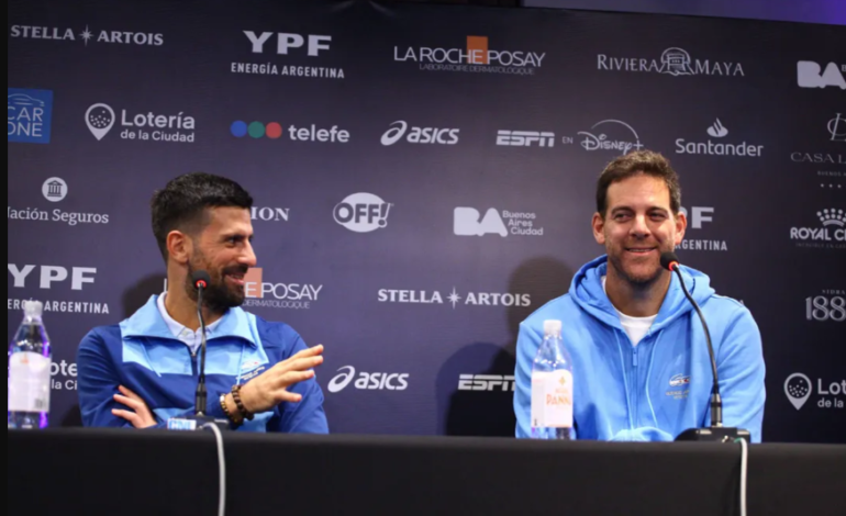 ‘I don’t know anyone who doesn’t love him’: Djokovic gives emotional farewell to Juan Martin del Potro