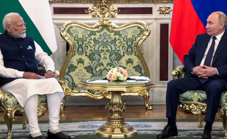 Putin lauds PM Modi’s ‘Make in India’ policy, says Russia willing to invest