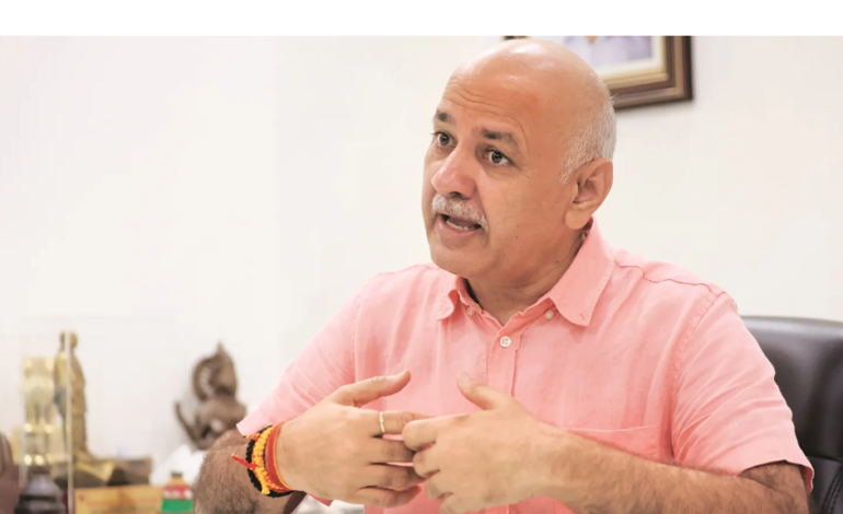 Sisodia slams Centre over law and order concerns in Delhi