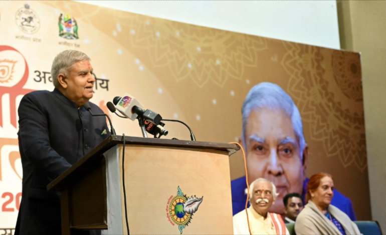 Haryana CM has impeccable character, says VP Dhankhar