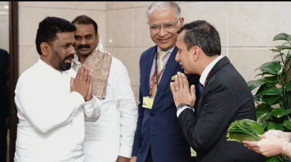 In first foreign visit after assuming office, Lanka Prez Dissanayake arrives in India