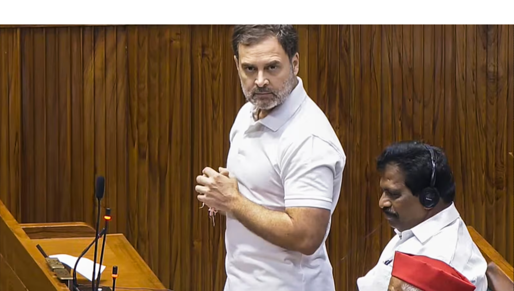 BJP MP alleges Rahul Gandhi pushed him, LoP dismisses claim