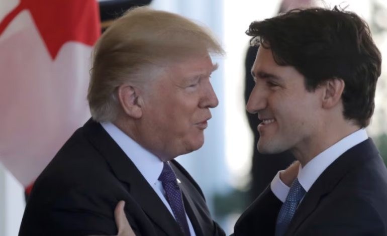 Trump extends Christmas greetings to ‘Governor Justin Trudeau of Canada’