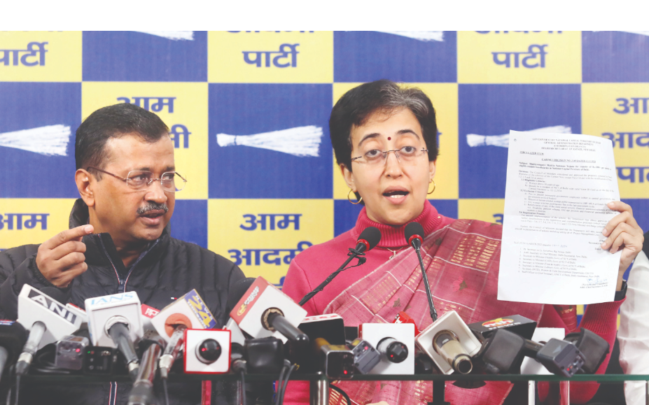 BJP wants to halt Delhi welfare schemes, alleges Kejriwal