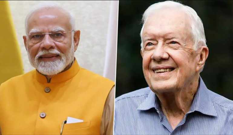 Statesman of great vision: PM Modi pays tribute to former US Prez Jimmy Carter