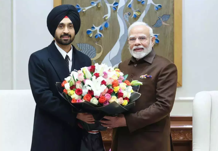 PM Modi talks about sustainability to Diljit Dosanjh