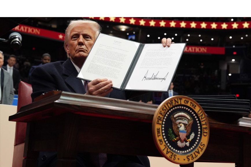 Trump administration sued on day 1 over order aiming to end birthright citizenship