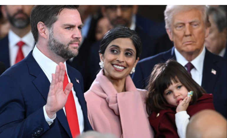 Usha becomes first Indian-American Second Lady as JD Vance takes oath as US Vice President