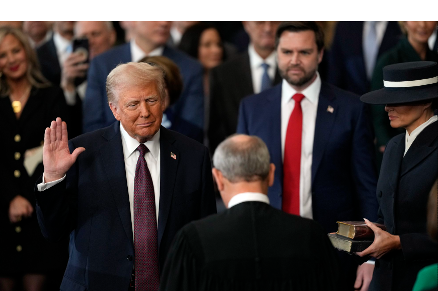 Trump’s return to power: Day 1 filled with executive orders, election disputes, and big promises