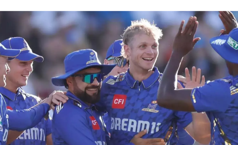 SA20: MI Cape Town beat Sunrisers Eastern Cape to reach playoffs