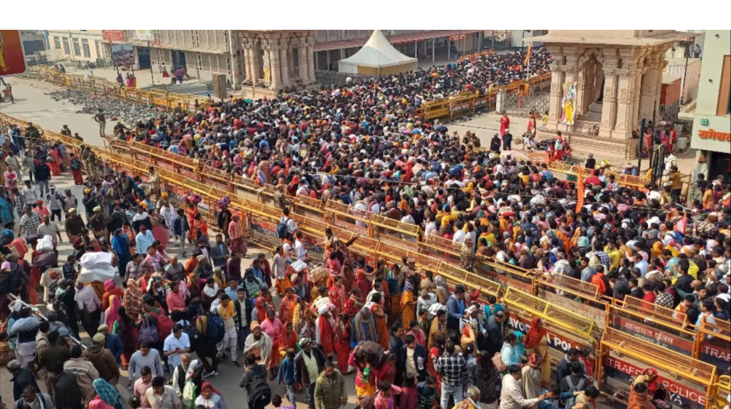 Huge influx of devotees in Ayodhya on Mauni Amavasya; over 50 lakh pilgrims visit holy city in 72 hours