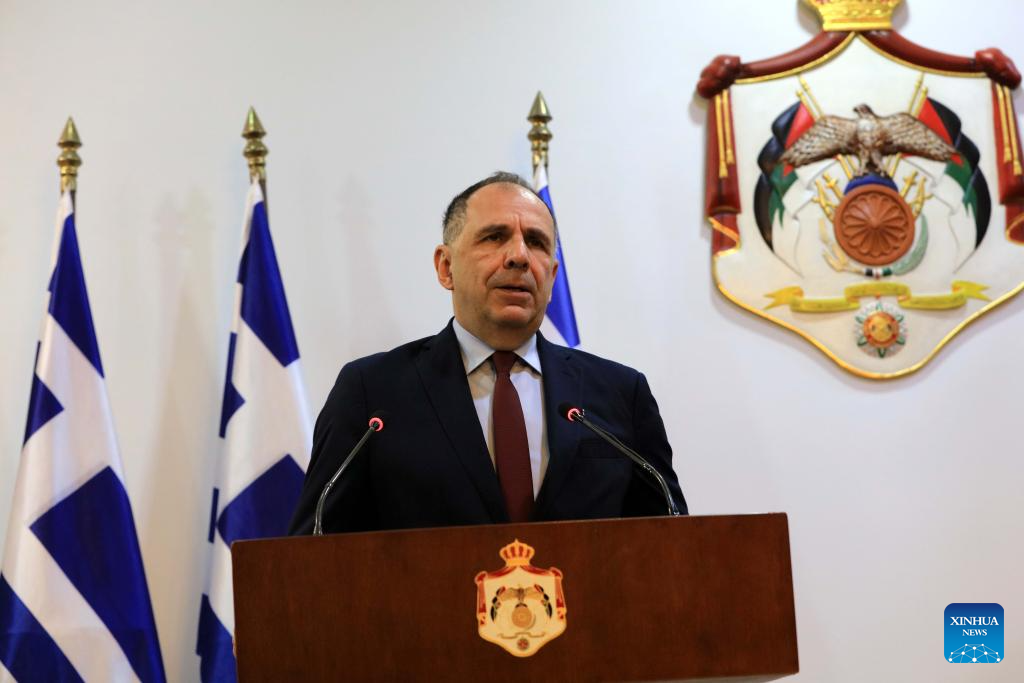 Jordan, Greece stress need to maintain Gaza ceasefire