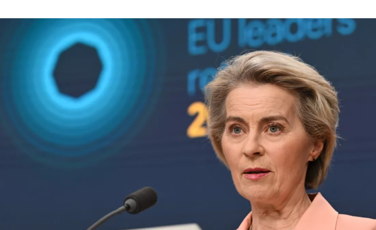 EU ready for tough trade talks with US, says Ursula von der Leyen