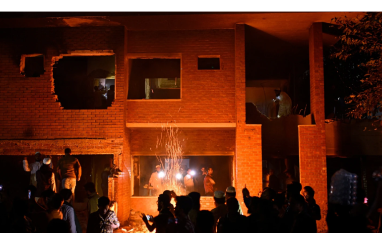 Bangladesh founder Sheikh Mujibur Rahman’s house vandalised, set on fire by mob in Dhaka