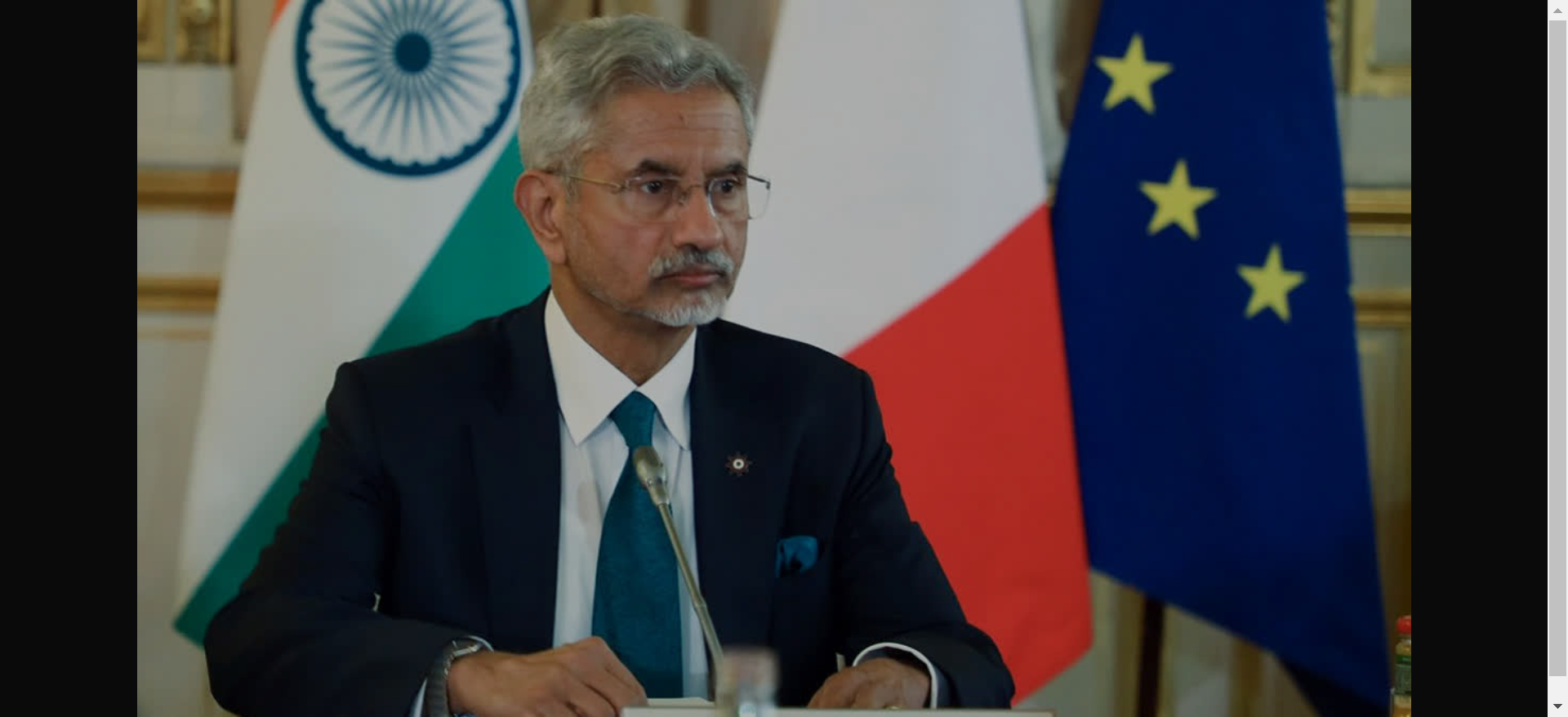 India and France can make a difference amid fast-changing global economy: EAM Jaishankar