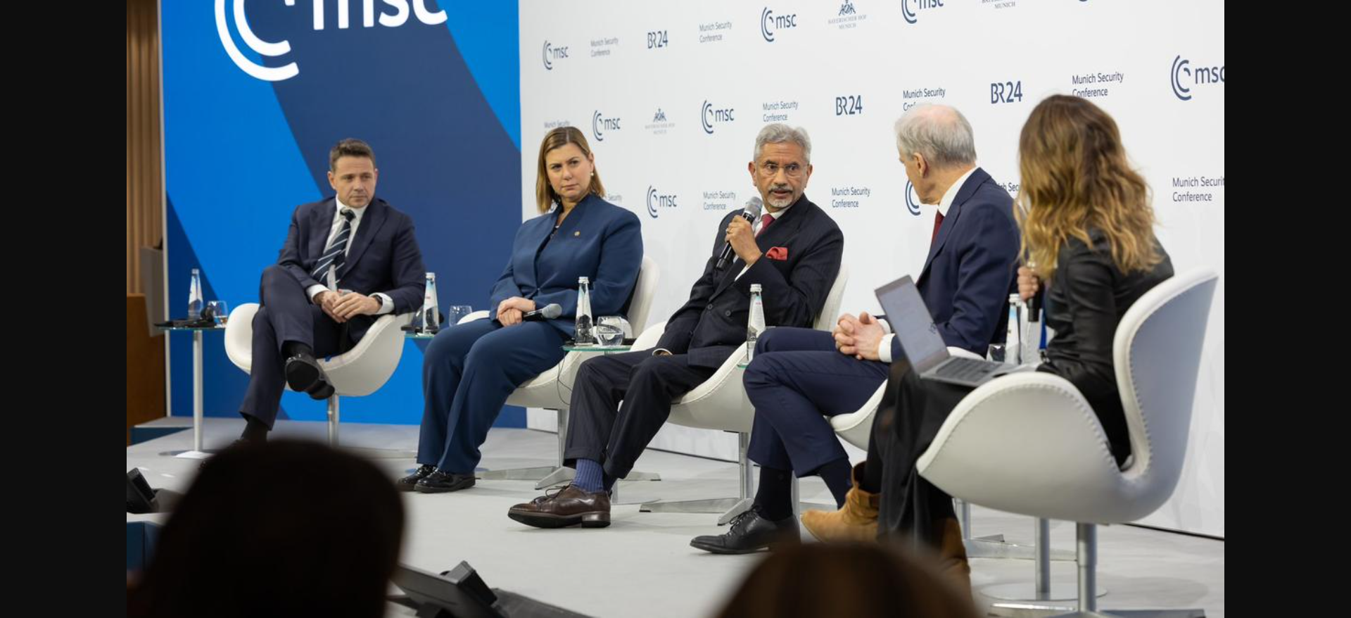 Jaishankar criticizes Western double standards on democracy at Munich Conference