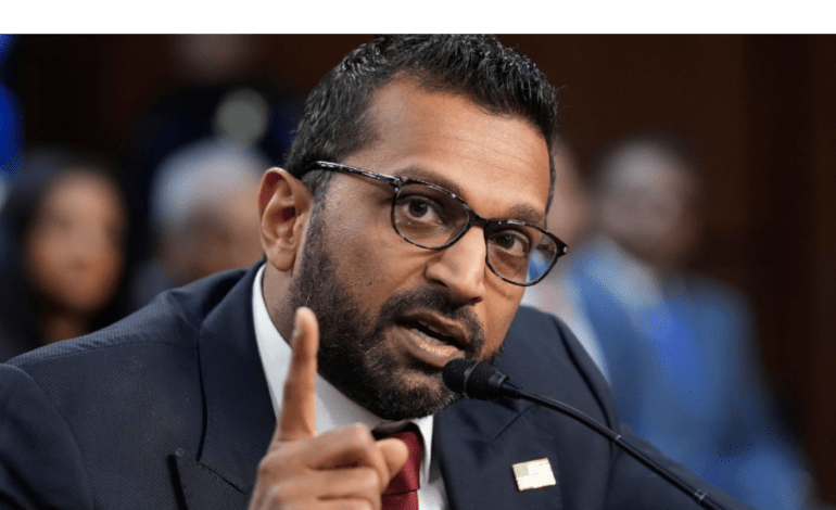 Kash Patel starts tenure with a warning to America’s enemies